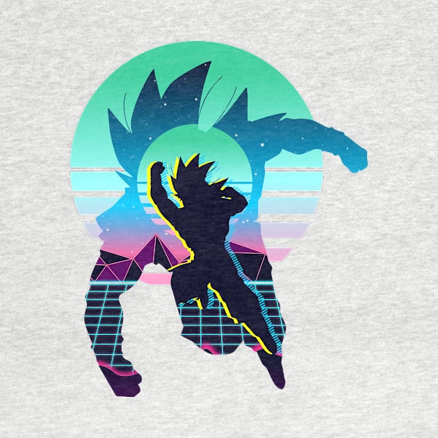 goku super saiyan by Retro Style